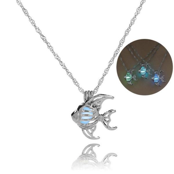 pendant necklaces lovely goldfish hollowed diy locket and luminous ball girl`s glow in the dark necklace halloween jewelry gift, Silver
pendant necklaces lovely goldfish hollowed diy locket and luminous ball girl`s glow in the dark necklace halloween jewelry gift, Silver