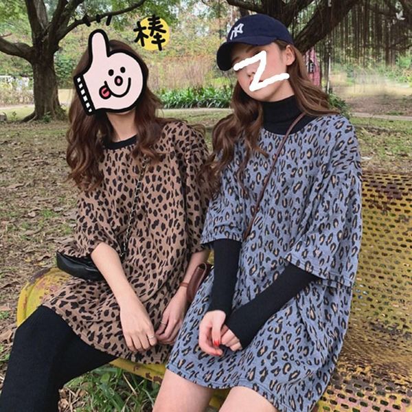 women's t-shirt leopard women loose t-shirts summer harajuku female tees o-neck casual korean boyfriend style clothes, White
women's t-shirt leopard women loose t-shirts summer harajuku female tees o-neck casual korean boyfriend style clothes, White