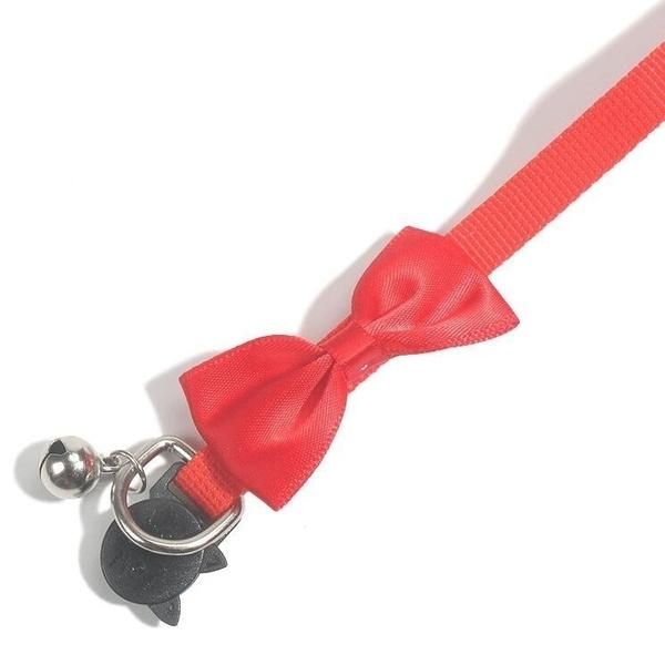 cat collars & leads fashion pet bow collar nylon webbing multicolor adjustable with bells jewelry safety buckle 9 colors
cat collars & leads fashion pet bow collar nylon webbing multicolor adjustable with bells jewelry safety buckle 9 colors