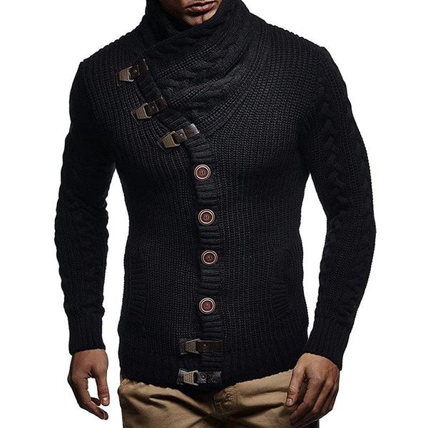 men's jackets sweater mens knitwear autumn winter turtleneck buttons plus size fashion clothing trends, Black;brown
men's jackets sweater mens knitwear autumn winter turtleneck buttons plus size fashion clothing trends, Black;brown