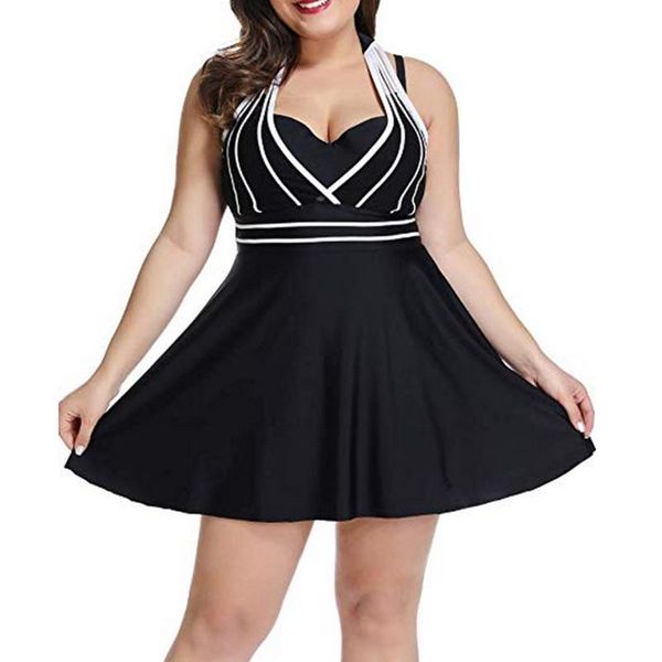 one-piece suits 2021 women tummy control tankini swimsuit modest two piece built-in padded push-up bra swim dress with bottom shorts plus si
one-piece suits 2021 women tummy control tankini swimsuit modest two piece built-in padded push-up bra swim dress with bottom shorts plus si