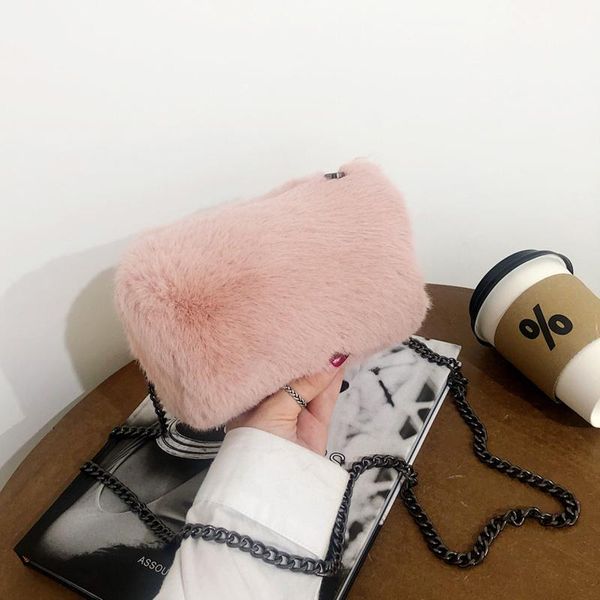 evening bags sweet lady cylindrical crossbody bag 2021 winter quality soft plush women's designer handbag chain shoulder messenger
evening bags sweet lady cylindrical crossbody bag 2021 winter quality soft plush women's designer handbag chain shoulder messenger