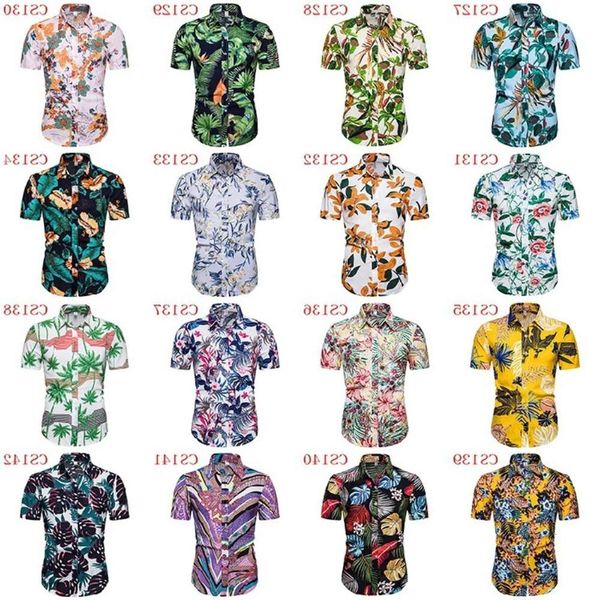 men's shirt 2020 spring and summer printed large floral casual men's short sleeve lapel shirt, White;black
men's shirt 2020 spring and summer printed large floral casual men's short sleeve lapel shirt, White;black