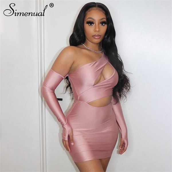 simenual one shoulder cut out bodycon dresses woman party night long sleeve clubwear fashion mini dress autumn winter, Black;gray
simenual one shoulder cut out bodycon dresses woman party night long sleeve clubwear fashion mini dress autumn winter, Black;gray
