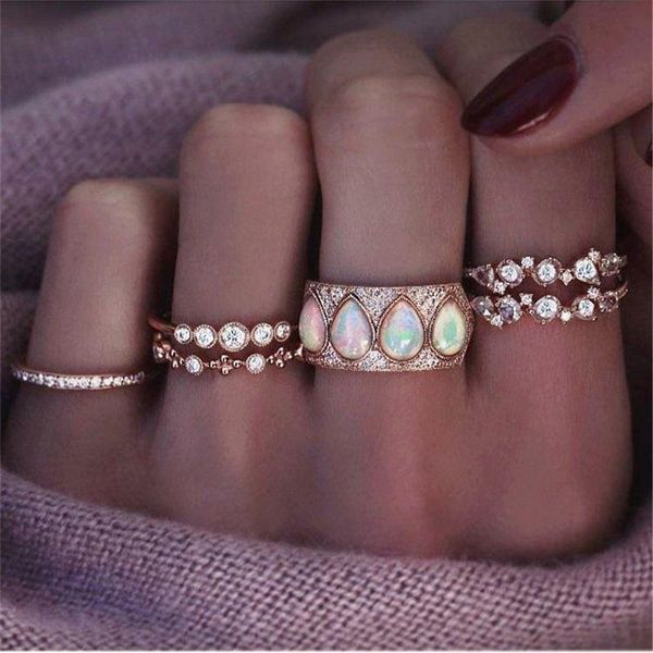 pcs/set women fashion rings crystal geometric gold ring set bohemia party wedding charm jewelry accessories love gift cluster, Golden;silver
pcs/set women fashion rings crystal geometric gold ring set bohemia party wedding charm jewelry accessories love gift cluster, Golden;silver