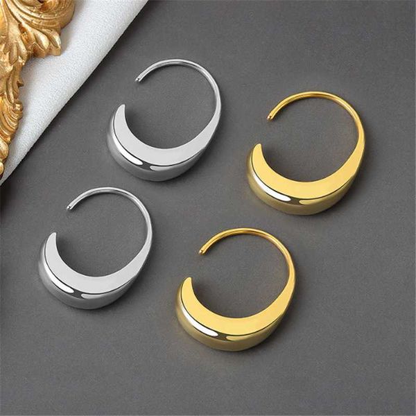 hoop & huggie metal style copper geometric semicircle earrings for women simple circle water droplets ear hook jewelry trend golden, Golden;silver
hoop & huggie metal style copper geometric semicircle earrings for women simple circle water droplets ear hook jewelry trend golden, Golden;silver