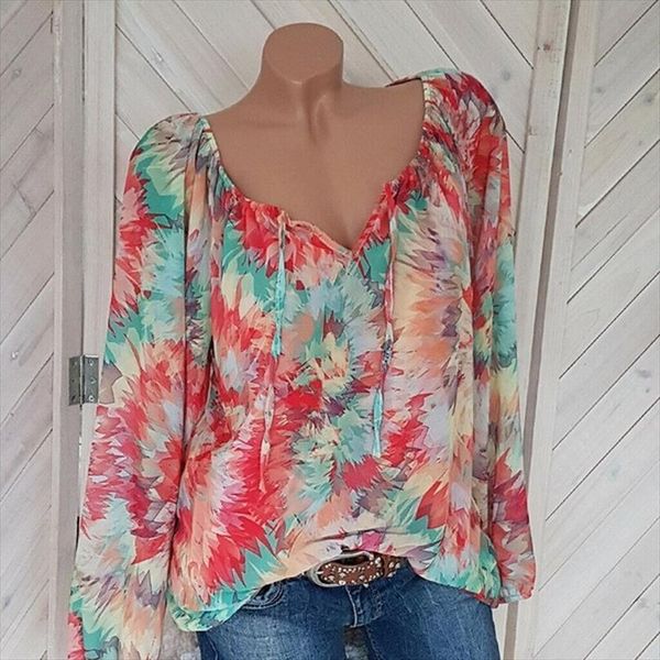 5xl oversize casual beach women blouses long sleeve v neck loose plus size boho ladies vintage print summer blusas, White
5xl oversize casual beach women blouses long sleeve v neck loose plus size boho ladies vintage print summer blusas, White