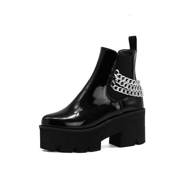 boots asumer fashion ankle boots women chain cool autumn winter motorcycle punk thick heel platform shoes woman1 ge2m, Black
boots asumer fashion ankle boots women chain cool autumn winter motorcycle punk thick heel platform shoes woman1 ge2m, Black