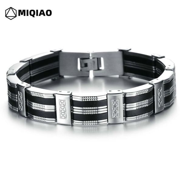men's charm bracelets fashion casual punk style male bangle luxury jewelry hip hop wristband gift pulsera de hombre w542, Golden;silver
men's charm bracelets fashion casual punk style male bangle luxury jewelry hip hop wristband gift pulsera de hombre w542, Golden;silver