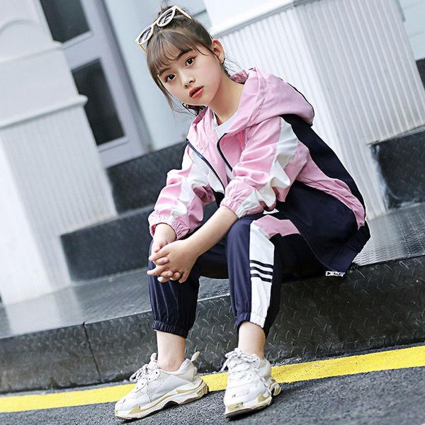 girl children's active clothing set 2021 kidspring fall tracksuit fashion sports leisure two-piece suit toddler kids clothes sets, White
girl children's active clothing set 2021 kidspring fall tracksuit fashion sports leisure two-piece suit toddler kids clothes sets, White