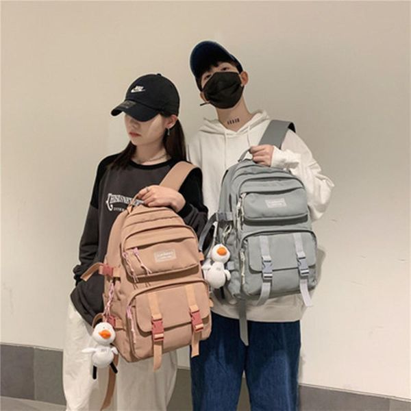 backpack large capacity nylon male female s women travel bagpack couple lapbookbag solid color school men rucksack
backpack large capacity nylon male female s women travel bagpack couple lapbookbag solid color school men rucksack