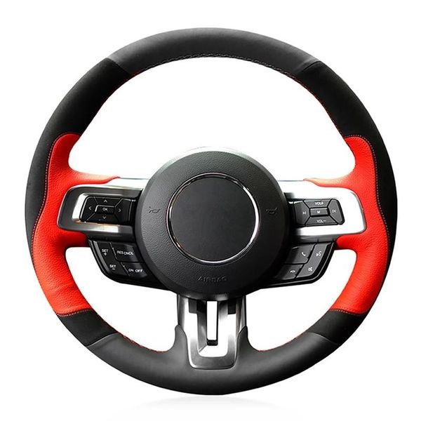 steering wheel covers car cover hand-stitched soft black genuine leather for mustang 2021-2021 gt 2021
steering wheel covers car cover hand-stitched soft black genuine leather for mustang 2021-2021 gt 2021