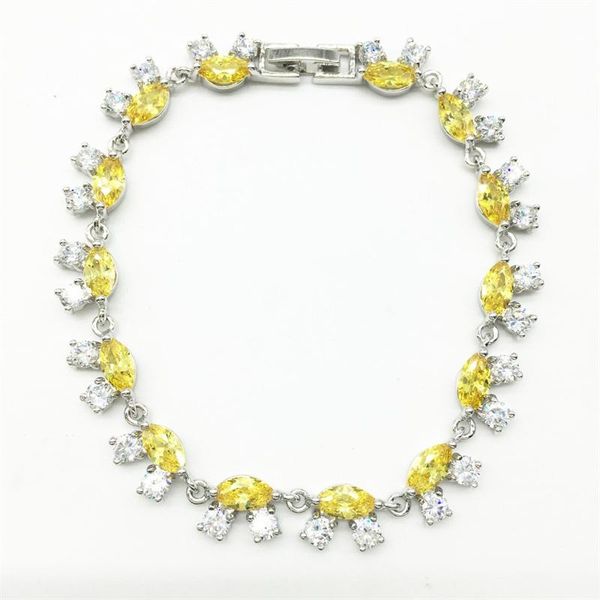 zircon bracelet unique design trendy white plated luxury yellow cubic zirconia jewelry chain bracelets wholesale link,, Black
zircon bracelet unique design trendy white plated luxury yellow cubic zirconia jewelry chain bracelets wholesale link,, Black