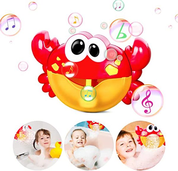 Outdoor Bubble Machine Crabs Frog Music Kids Bath Toys Bathtub Soap Automatic Bubble Maker Baby Bathroom Toy for kids Children
Outdoor Bubble Machine Crabs Frog Music Kids Bath Toys Bathtub Soap Automatic Bubble Maker Baby Bathroom Toy for kids Children