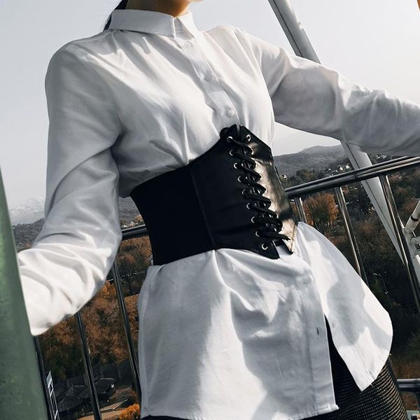 belts 1pc plutonium wide corset leather cummerbund belt for elastic women tight waist high slimming body shape, Black;brown
belts 1pc plutonium wide corset leather cummerbund belt for elastic women tight waist high slimming body shape, Black;brown