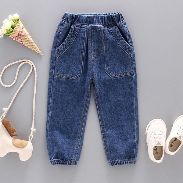 jeans toddler boys summer elastic waist kids denim pants casual pocket children solid baby long pant trousers, Blue
jeans toddler boys summer elastic waist kids denim pants casual pocket children solid baby long pant trousers, Blue