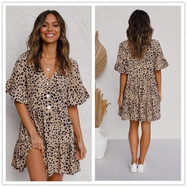 summer european selling leopard women dresses print floral printed mini vestidos dropshipping lbd887, Black;gray
summer european selling leopard women dresses print floral printed mini vestidos dropshipping lbd887, Black;gray