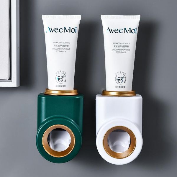 toothbrush holders wall mount automatic toothpaste dispenser dust-proof waterproof squeezer holder suction rack bathroom accessories set
toothbrush holders wall mount automatic toothpaste dispenser dust-proof waterproof squeezer holder suction rack bathroom accessories set