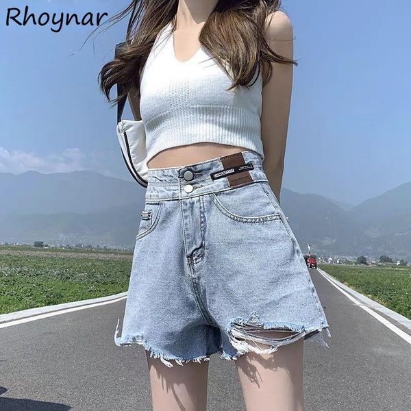 women's shorts women ripped hole tassel wide leg trousers ins chic high waist denim summer loose korean style all-match a-line, White;black
women's shorts women ripped hole tassel wide leg trousers ins chic high waist denim summer loose korean style all-match a-line, White;black