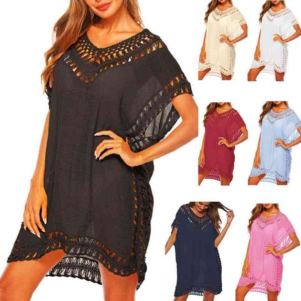 tunic beach dress white cover up for women black sarong pareo pareos and dresses tunica playa mujer swimsuit cover-up 210319, White;black
tunic beach dress white cover up for women black sarong pareo pareos and dresses tunica playa mujer swimsuit cover-up 210319, White;black