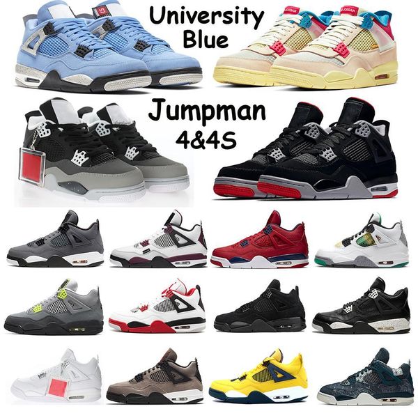 2021 jumpman 4 4s hombres mujeres shoes de baloncesto universidad blue sail kaws met álico p úrpura cemento alternativo motorspo, Black
2021 jumpman 4 4s hombres mujeres shoes de baloncesto universidad blue sail kaws met álico p úrpura cemento alternativo motorspo, Black