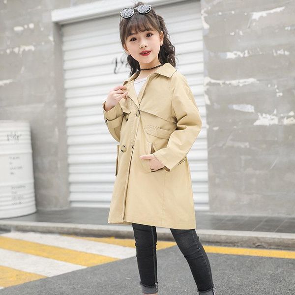 coat girls trench khaki with belt double breasted jackets for clothing kids windbreaker spring autumn outerwear 4-14t, Blue;gray
coat girls trench khaki with belt double breasted jackets for clothing kids windbreaker spring autumn outerwear 4-14t, Blue;gray