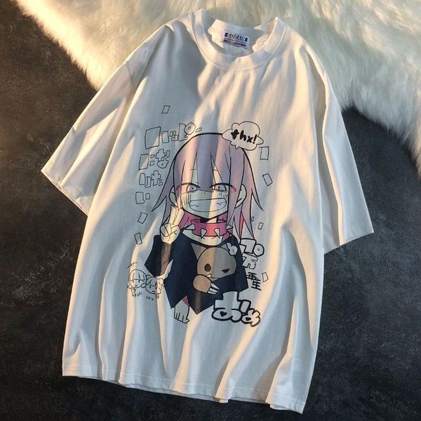 women's t-shirt anime shirt clothing women plus size cartoon kpop clothes for teens loose summer 2000s aesthetic zevity tees, White
women's t-shirt anime shirt clothing women plus size cartoon kpop clothes for teens loose summer 2000s aesthetic zevity tees, White
