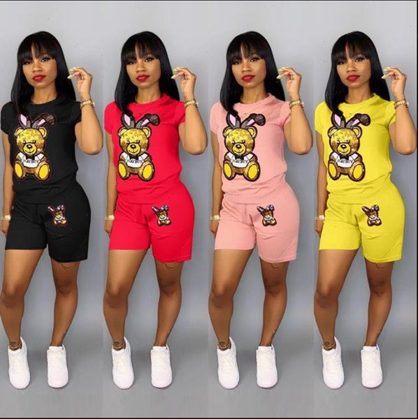 sequin cartoon two piece short women tracksuits plus size sets casual tracksuit summer fashion pants 2 q5090, Gray
sequin cartoon two piece short women tracksuits plus size sets casual tracksuit summer fashion pants 2 q5090, Gray