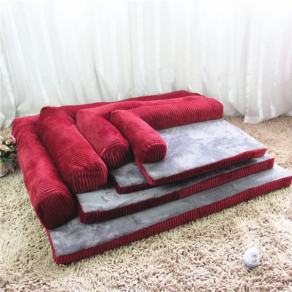 kennels & pens warm big dog bed sofa house for large small dogs pet mat cushion winter corduroy sponge bottom non-slip accessories
kennels & pens warm big dog bed sofa house for large small dogs pet mat cushion winter corduroy sponge bottom non-slip accessories