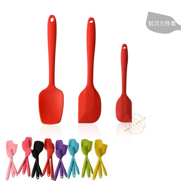 baking & pastry tools silicone scraper 3pc/set utensils heat-resistant spoon cake spatula salad stirring decorating
baking & pastry tools silicone scraper 3pc/set utensils heat-resistant spoon cake spatula salad stirring decorating