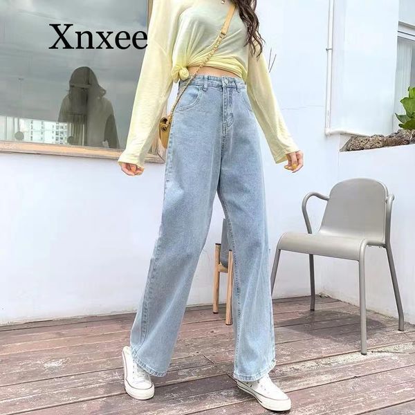 women's jeans high waist light blue loose plus size straight cut street casual 2021 korean style wide leg pants long
women's jeans high waist light blue loose plus size straight cut street casual 2021 korean style wide leg pants long