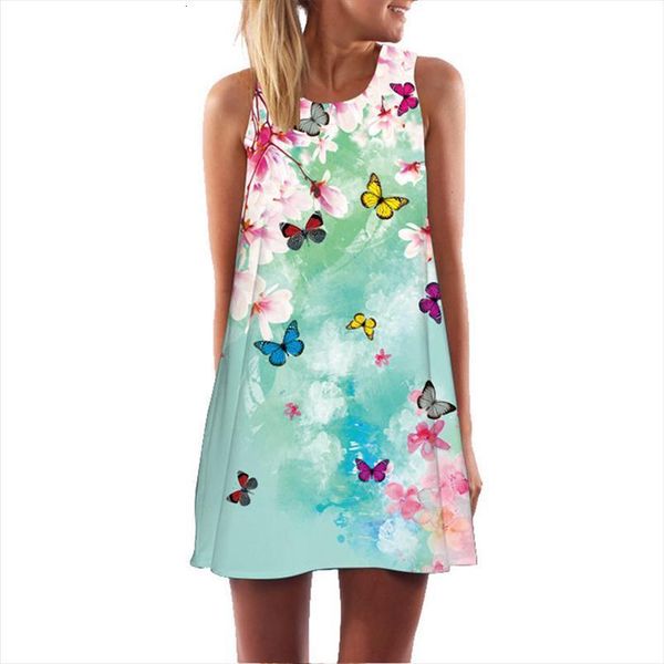 summer sleeveless butterfly floral women dresses print casual beach loose chiffon mini vestidos, Black;gray
summer sleeveless butterfly floral women dresses print casual beach loose chiffon mini vestidos, Black;gray