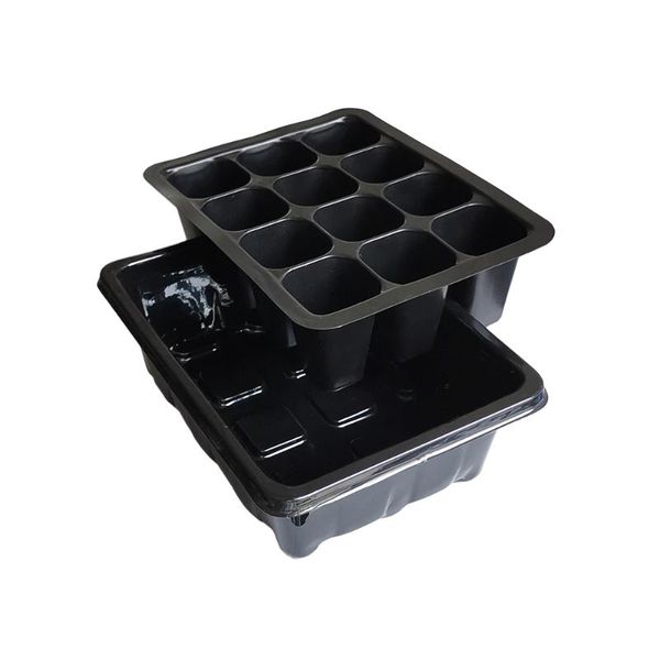 planters & pots 10pcs plastic nursery 12 cells seedling tray planting seed kit plant germination box with dome and base grow
planters & pots 10pcs plastic nursery 12 cells seedling tray planting seed kit plant germination box with dome and base grow