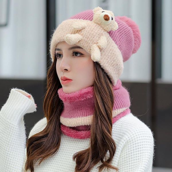 hats, scarves & gloves sets cute bear knitted women hat scarf set ladies autumn winter wind and cold cycling warm collar cover outdoor woole, Blue;gray
hats, scarves & gloves sets cute bear knitted women hat scarf set ladies autumn winter wind and cold cycling warm collar cover outdoor woole, Blue;gray