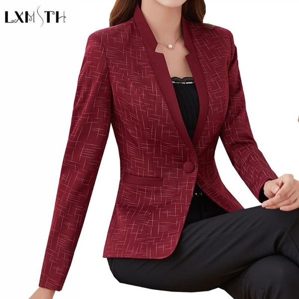 women's suits & blazers s-5xl 2021 spring office blazer for women v neck slim one button formal ladies long sleeve feminino plus size, White;black
women's suits & blazers s-5xl 2021 spring office blazer for women v neck slim one button formal ladies long sleeve feminino plus size, White;black