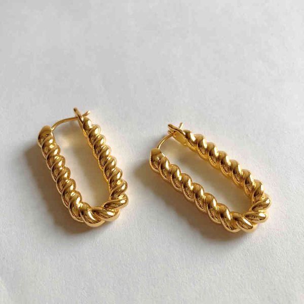 brass with 18k gold twist u statement drop earrings punk party gown runway t show gothic rare korean japan ins boho top, Golden
brass with 18k gold twist u statement drop earrings punk party gown runway t show gothic rare korean japan ins boho top, Golden