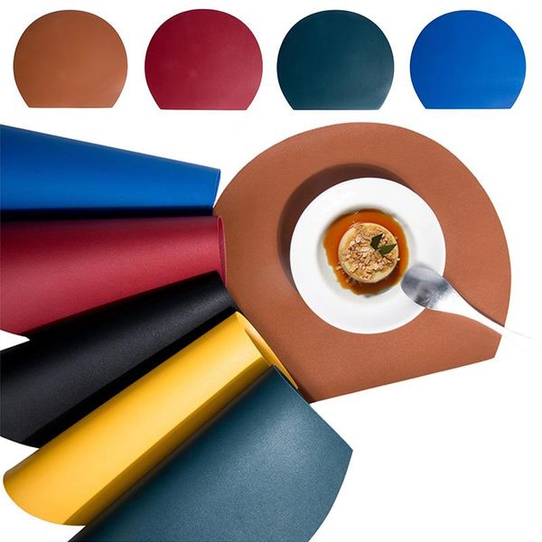mats & pads 1pc tableware pad placemat table mat pu leather heat insulation non-slip simple placemats disc for dining
mats & pads 1pc tableware pad placemat table mat pu leather heat insulation non-slip simple placemats disc for dining