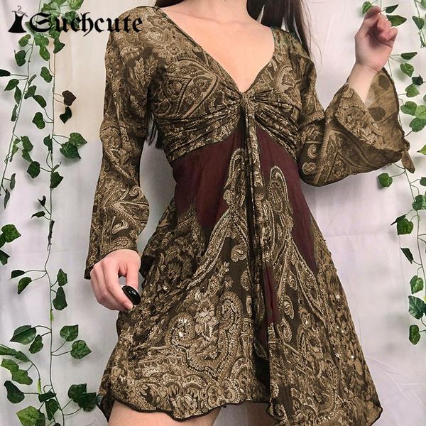 casual dresses suchcute paisley printed women retro v neck dress long sleeve irregular vintage aesthetic elegant lady fashion grunge, Black;gray
casual dresses suchcute paisley printed women retro v neck dress long sleeve irregular vintage aesthetic elegant lady fashion grunge, Black;gray