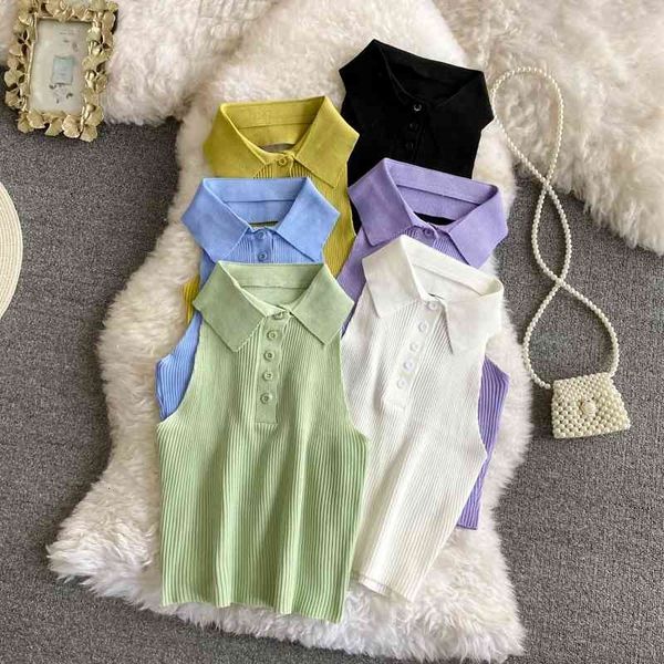 women's tanks & camis casual pure color polo collar halter neck white camisole outer wear trendy women summer slim short tank
women's tanks & camis casual pure color polo collar halter neck white camisole outer wear trendy women summer slim short tank