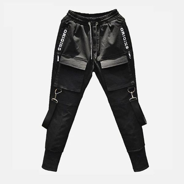hipster hip hop joggers men black harem pants multi-pocket ribbons man sweatpants streetwear casual mens harajuku trousers1
hipster hip hop joggers men black harem pants multi-pocket ribbons man sweatpants streetwear casual mens harajuku trousers1