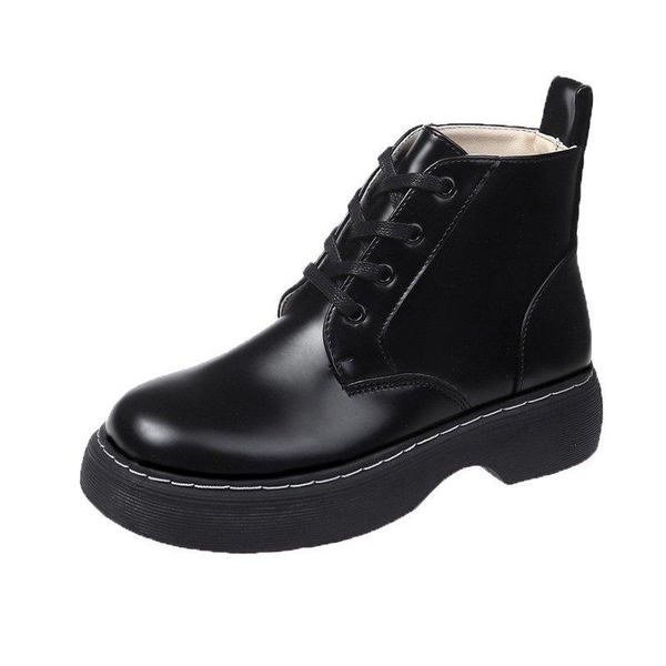 boots spring black pu leather ankle women's round head lace up shoes fashion motorcycle platform botas locomotive
boots spring black pu leather ankle women's round head lace up shoes fashion motorcycle platform botas locomotive