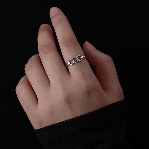 cluster rings s925 sterling silver retro ring circle hollow net red ins personality wild temperament geometric jewelry, Golden;silver
cluster rings s925 sterling silver retro ring circle hollow net red ins personality wild temperament geometric jewelry, Golden;silver