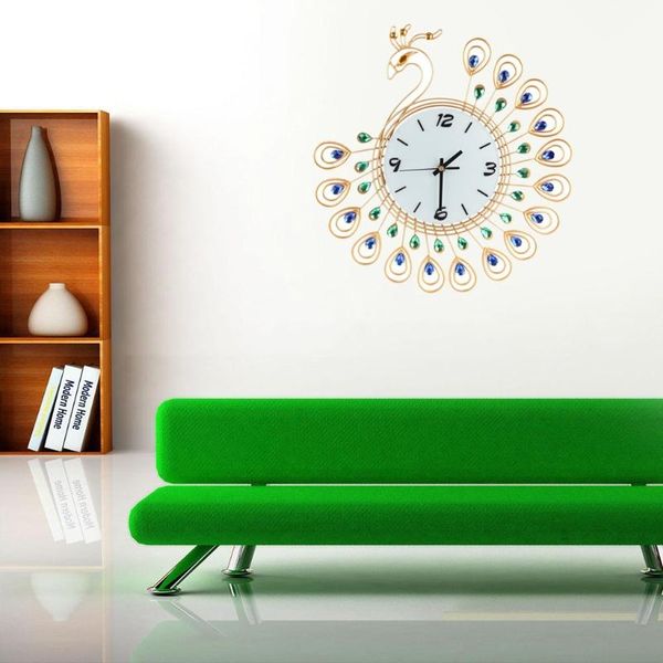 creative peacock large wall clock metal living room watch home office decoration 875a clocks
creative peacock large wall clock metal living room watch home office decoration 875a clocks