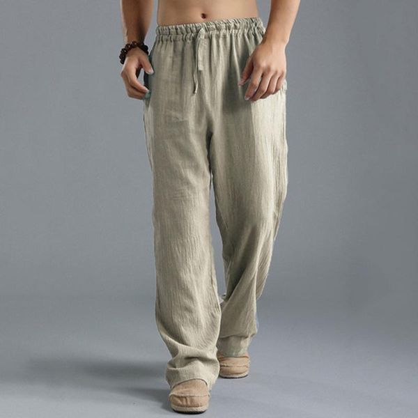 men's pants spring and autumn thin section breathable low-waist drawstring trousers casual loose solid color wild wide-leg, Black
men's pants spring and autumn thin section breathable low-waist drawstring trousers casual loose solid color wild wide-leg, Black