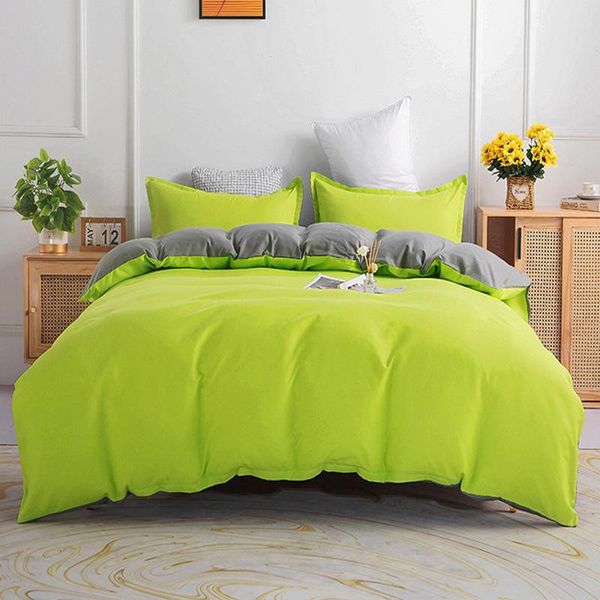 bedding sets green gray polyester set twin full king duvet cover flat sheet pillowcase bed linen bedroom bedclothes solid color
bedding sets green gray polyester set twin full king duvet cover flat sheet pillowcase bed linen bedroom bedclothes solid color