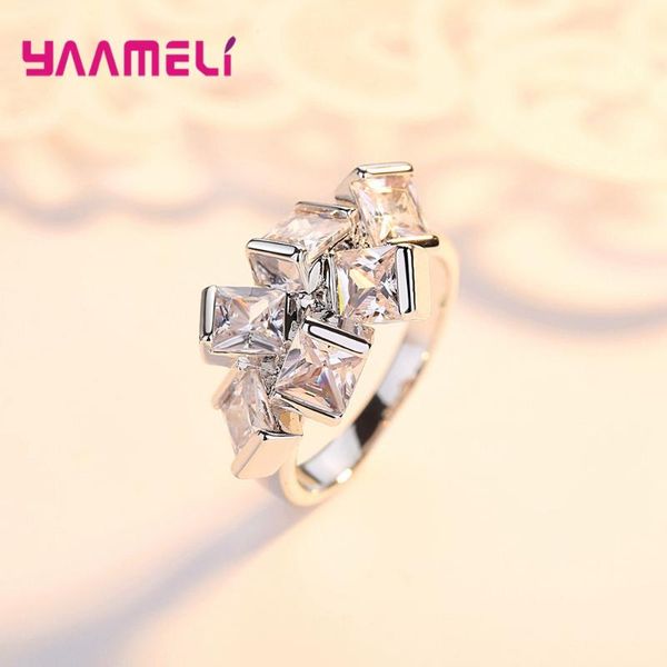 cluster rings clear cubic zircon leaf band ring for women men lovers 925 sterling silver statement square cube club bar jewellery ornament, Golden;silver
cluster rings clear cubic zircon leaf band ring for women men lovers 925 sterling silver statement square cube club bar jewellery ornament, Golden;silver