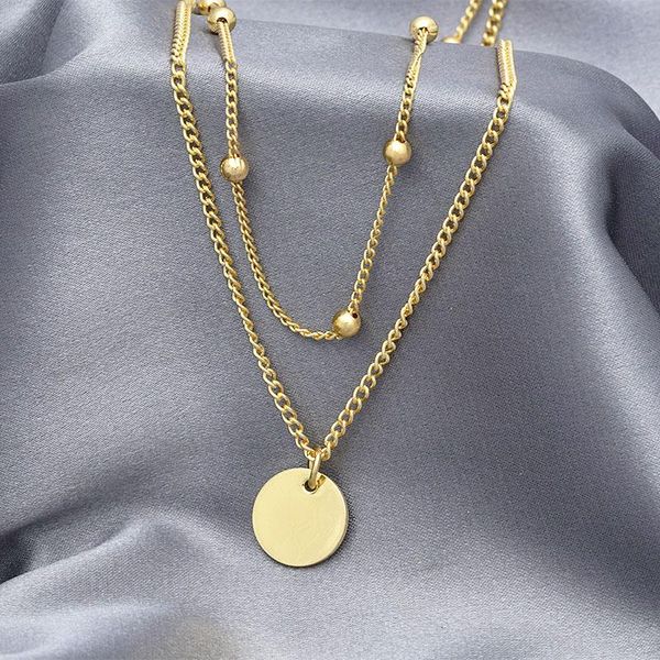 chains xiaoboacc double layered necklace women korean fashion punk gold and silver round beads chocker jewelry set wholesale
chains xiaoboacc double layered necklace women korean fashion punk gold and silver round beads chocker jewelry set wholesale