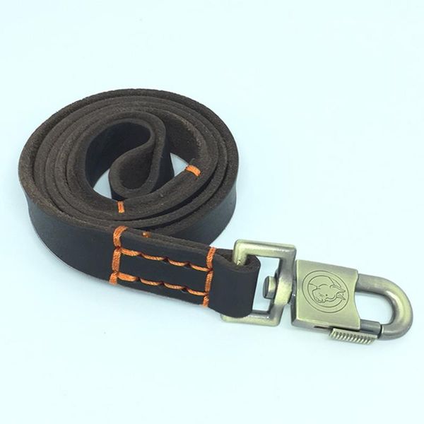 dog collars & leashes thickening leather pet training leads rope 1 inch wide handmade brown leash for outdoor adventure hiking camping
dog collars & leashes thickening leather pet training leads rope 1 inch wide handmade brown leash for outdoor adventure hiking camping
