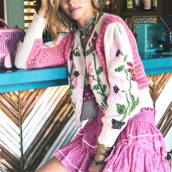 women's sweaters long sleeve pink floral embroidery crochet women coat vintage knit cardigan autumn warm sweater jumper gwxg, White;black
women's sweaters long sleeve pink floral embroidery crochet women coat vintage knit cardigan autumn warm sweater jumper gwxg, White;black