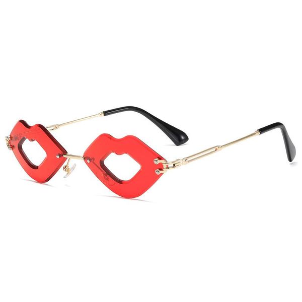fashion rimless mouth sunglasses brand designer for party lip women men unique frameless sun glasses cool shades uv400, White;black
fashion rimless mouth sunglasses brand designer for party lip women men unique frameless sun glasses cool shades uv400, White;black